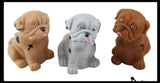 LAST CHANCE - LIMITED STOCK - CLEARANCE - SALE - Bulldog Large Puffer Dog Ball - Air Filled Squishy Sensory Fidget Ball Toy