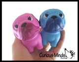 Pug Dog Slow Rise Squishy Toy - Memory Foam Squish Stress Ball
