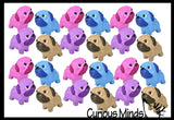 Pug Dog Slow Rise Squishy Toy - Memory Foam Squish Stress Ball