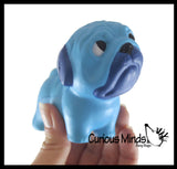 Pug Dog Slow Rise Squishy Toy - Memory Foam Squish Stress Ball