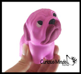 Pug Dog Slow Rise Squishy Toy - Memory Foam Squish Stress Ball