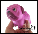 Pug Dog Slow Rise Squishy Toy - Memory Foam Squish Stress Ball