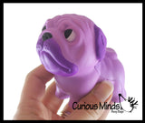 Pug Dog Slow Rise Squishy Toy - Memory Foam Squish Stress Ball