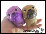 Pug Dog Slow Rise Squishy Toy - Memory Foam Squish Stress Ball