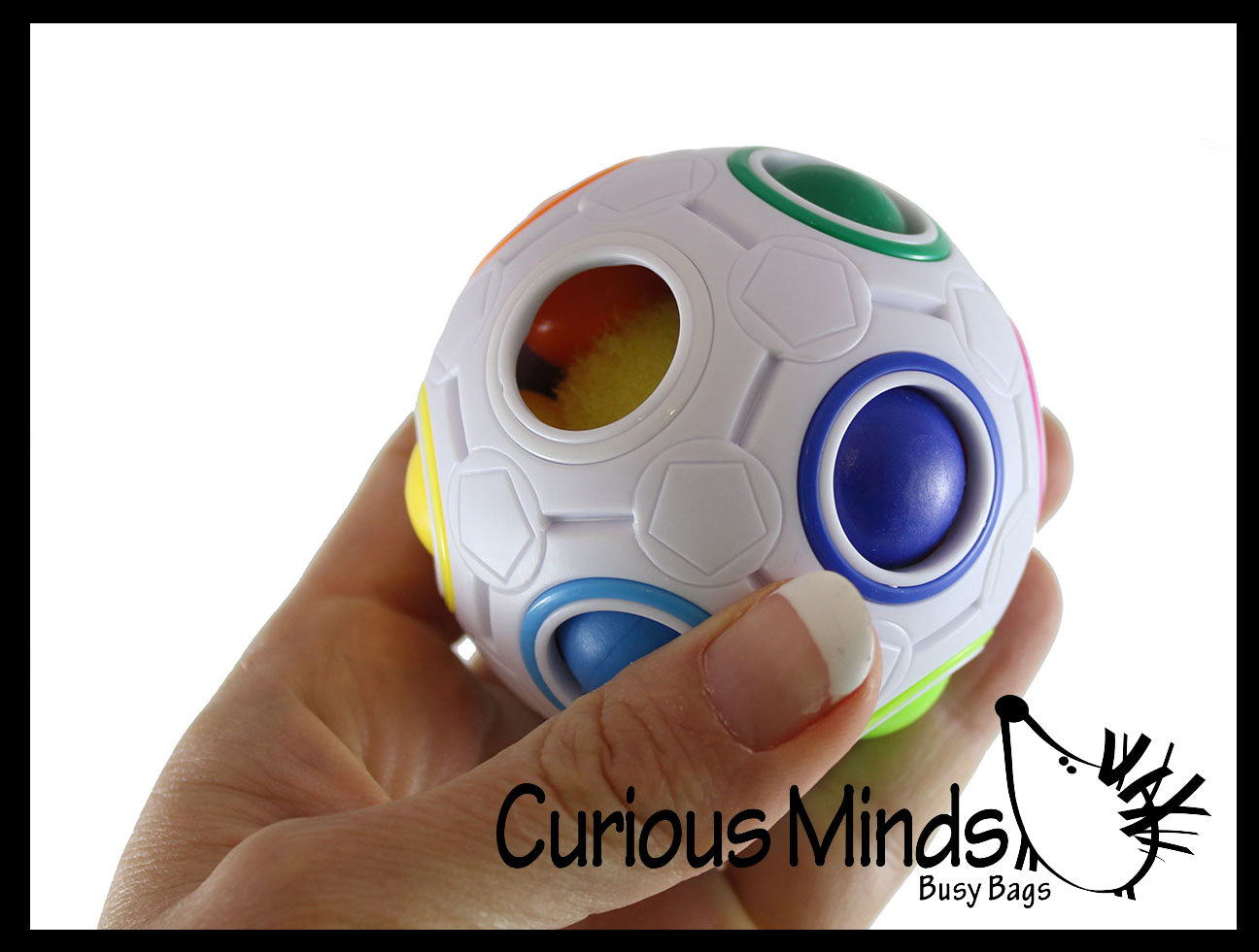 Duncan Color Puzzle Ball - Color Shift Puzzle Multi-Colored Puzzle Speed Cube Games - Problem-Solving Brain Teaser Logic Toys - Travel Toy Fidget