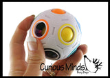 Duncan Color Puzzle Ball - Color Shift Puzzle Multi-Colored Puzzle Speed Cube Games - Problem-Solving Brain Teaser Logic Toys - Travel Toy Fidget
