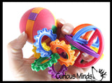 LAST CHANCE - LIMITED STOCK - Colorful Puzzle Ball Games - Problem-Solving Brain Teaser Logic Maze Toys - Party Favors - Travel Toy - Ball Maze - Puzzle Game Fidget