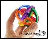 LAST CHANCE - LIMITED STOCK - Colorful Puzzle Ball Games - Problem-Solving Brain Teaser Logic Maze Toys - Party Favors - Travel Toy - Ball Maze - Puzzle Game Fidget