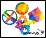 LAST CHANCE - LIMITED STOCK - Colorful Puzzle Ball Games - Problem-Solving Brain Teaser Logic Maze Toys - Party Favors - Travel Toy - Ball Maze - Puzzle Game Fidget