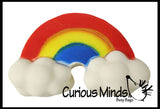 CLEARANCE - SALE - Rainbow Squishy Slow Rise -  Sensory, Stress, Fidget Toy