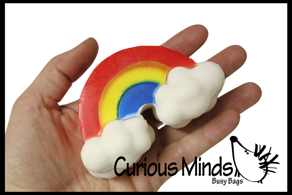 CLEARANCE - SALE - Rainbow Squishy Slow Rise -  Sensory, Stress, Fidget Toy