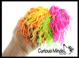 NeeDoh 5 Ramen Stretchy Noodle Strings Fidget Toy - 13" Long, Not Sticky, Thick, Build Resistance for Strengthening Exercise, Pull, Stretchy, Fiddle Nee Doh