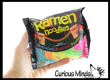 NeeDoh 5 Ramen Stretchy Noodle Strings Fidget Toy - 13" Long, Not Sticky, Thick, Build Resistance for Strengthening Exercise, Pull, Stretchy, Fiddle Nee Doh