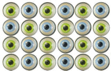 Realistic Human Eye Super Bouncy Balls - Eyeball Novelty Party Favor Toy Ophthalmologist, Optometry Anatomy