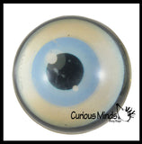 Realistic Human Eye Super Bouncy Balls - Eyeball Novelty Party Favor Toy Ophthalmologist, Optometry Anatomy