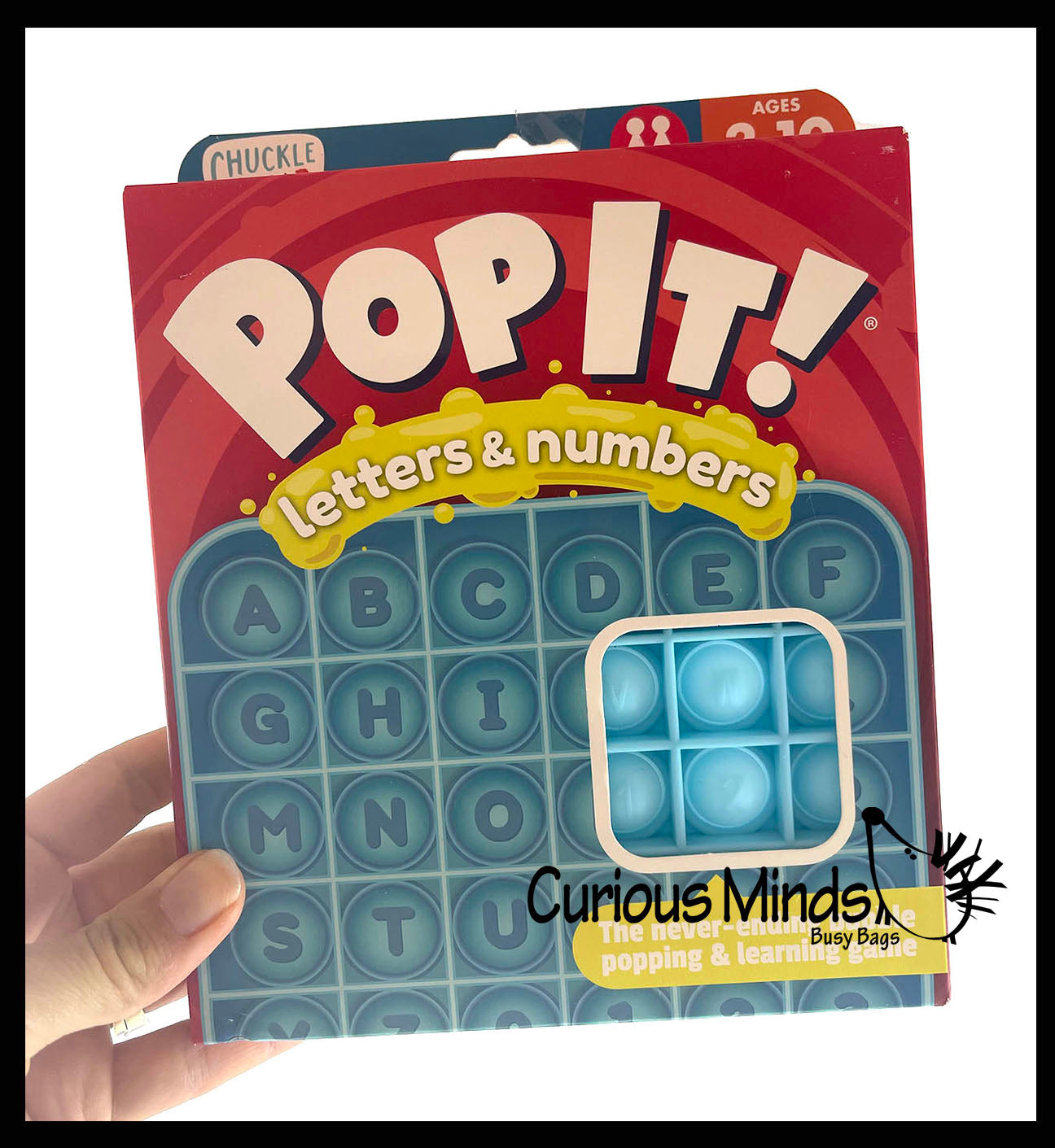 Alphabet and Number Bubble Pop It Game - Educational and Learning | Curious Busy Bags