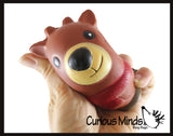 Reindeer Slow Rise Squishy Toy - Memory Foam Squish Stress Ball - Winter Christmas