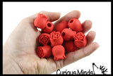 LAST CHANCE - LIMITED STOCK  - Rose Eraser Unique Valentines Gift Exchange for Kids - Pencil Topper