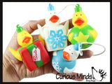 Rubber Duckie Christmas Ornaments - Ducks - Cute Holiday Party Favor Decoration Gifts