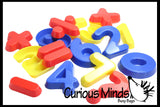 LAST CHANCE - LIMITED STOCK - CLEARANCE - SALE - Number and Operator Educational Sand Molds for Kids