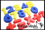 LAST CHANCE - LIMITED STOCK - CLEARANCE - SALE - Number and Operator Educational Sand Molds for Kids