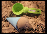 LAST CHANCE - LIMITED STOCK - Ice cream cone and scoop sand molds