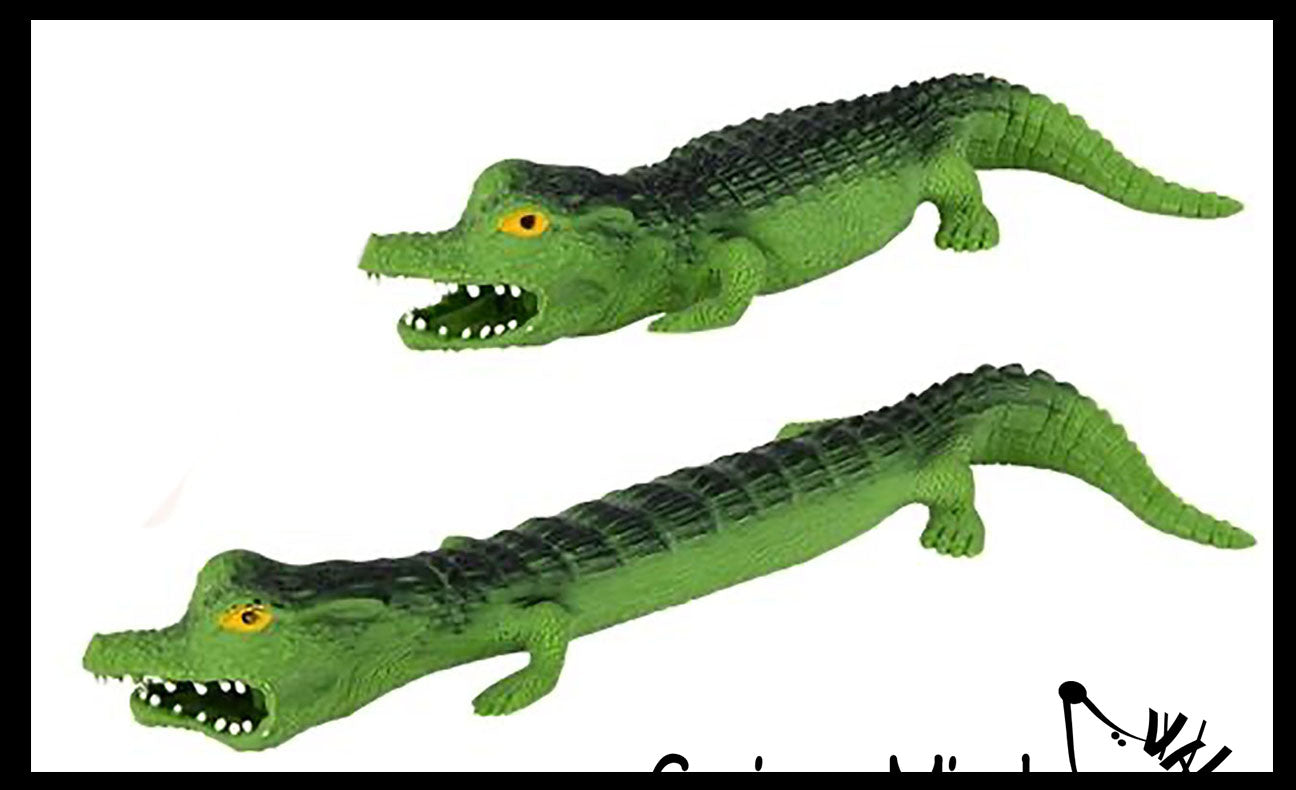 Stretchy sales alligator toy