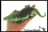 Sand Filled Alligator Crocodile - Moldable Sensory, Stress, Squeeze Fidget Toy ADHD Special Needs Soothing Croc