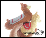 Sand Alpaca Llama - Sand Filled Squishy - Moldable Sensory, Stress, Squeeze Fidget Toy ADHD Special Needs Soothing