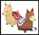 Sand Alpaca Llama - Sand Filled Squishy - Moldable Sensory, Stress, Squeeze Fidget Toy ADHD Special Needs Soothing