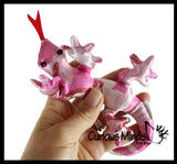 Lizard Sand Filled Animal Toy - Heavy Weighted Sandbag Animal Plush Bean Bag Toss - Shimmering Glitter Gecko