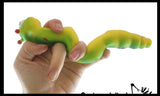 Sand Filled Stretchy Caterpillar - Moldable Sensory, Stress, Squeeze Fidget Toy ADHD Special Needs Soothing Grub Bug