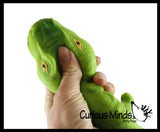 Set of 3 Sand Filled Squishy Animals - Dinosaur, Dolphin, and Shark - Moldable Sensory, Stress, Squeeze Fidget Toy ADHD Special Needs Soothing Ocean Animal Dino