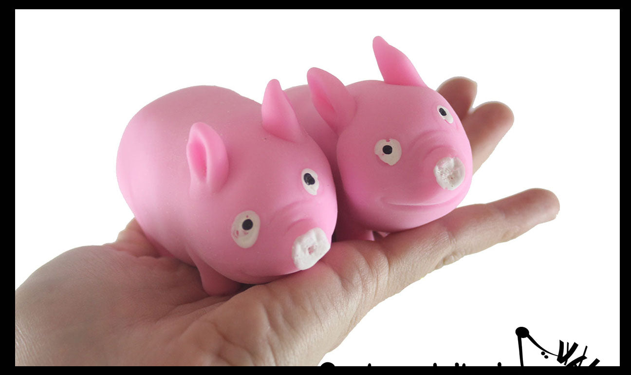 Gold cheap squishy pig