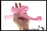 Pig Sand Filled Squishy - Piggie Moldable Sensory, Stress, Squeeze Fidget Toy ADHD Special Needs Soothing