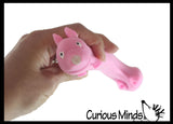 Pig Sand Filled Squishy - Piggie Moldable Sensory, Stress, Squeeze Fidget Toy ADHD Special Needs Soothing