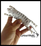 Sand Filled Squishy Tigers - Moldable Sensory, Stress, Squeeze Fidget Toy ADHD Special Needs Soothing Safari