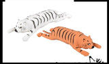 Sand Filled Squishy Tigers - Moldable Sensory, Stress, Squeeze Fidget Toy ADHD Special Needs Soothing Safari