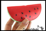 Watermelon Sand Filled Fruits - Watermelon - Moldable Sensory, Stress, Squeeze Fidget Toy ADHD Special Needs Soothing