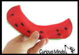 Watermelon Sand Filled Fruits - Watermelon - Moldable Sensory, Stress, Squeeze Fidget Toy ADHD Special Needs Soothing