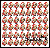 Pug Dog Santa Slow Rise Squishy Toy - Memory Foam Squish Stress Ball - Winter Christmas