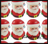 LAST CHANCE - LIMITED STOCK -  Santa Slow Rise Squishy Toy - Memory Foam Squish Stress Ball - Winter Christmas