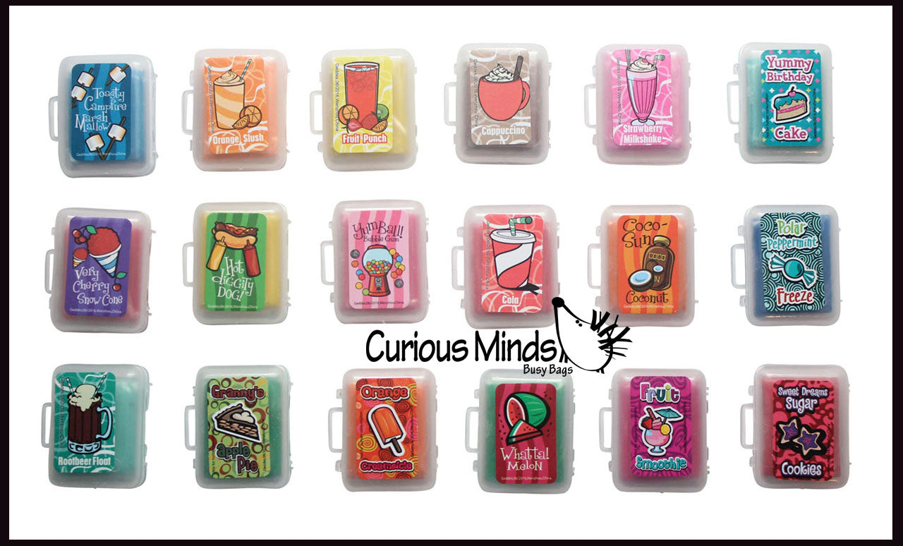12 Scented Kneaded Erasers - Fun Sensory Putty Fidget for School or Office (1 Dozen Random Scents)