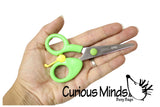 Special Needs Scissors - Adaptable - Use Fingers or Hand to Cut - Student Beginner Spring Shears - Teacher Classroom School Supply