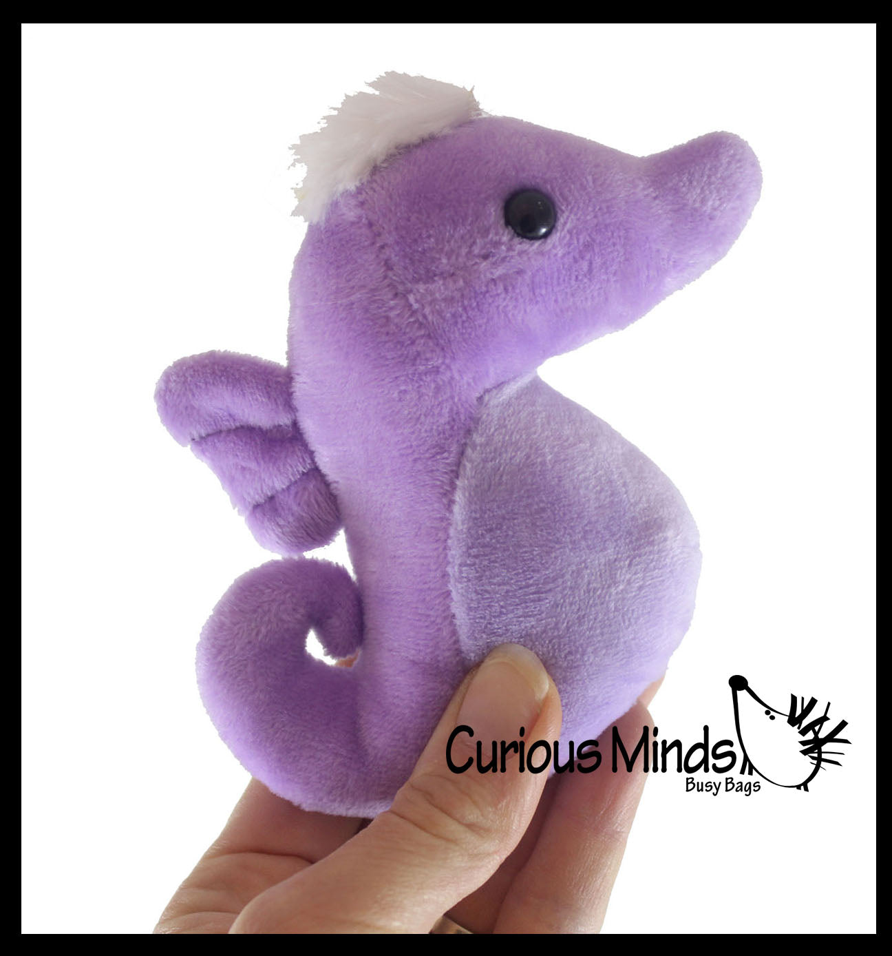 Cute Small Seahorse Plush Stuffed Animals- Adorable Tiny Mini Plushie