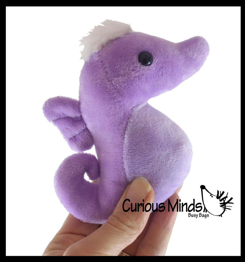 Cute Small Seahorse Plush Stuffed Animals- Adorable Tiny Mini Plushie