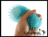 NeeDoh Shaggy Soft Doh Filled Stretch Ball - Ultra Squishy and Moldable Relaxing Sensory Fidget Stress Toy Nee Doh
