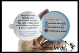 LAST CHANCE - LIMITED STOCK - Shake and Make Word Dice Game - Fat Brain Toys - Travel Toy