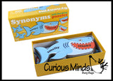 Shark Synonyms Word Matching Puzzle - Cute Themed Language Arts Teacher Supply