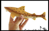 Jumbo Shark Figurines - Large Realistic Replicas of Sharks - Pretend Play Toy - Mini Action Figures Replicas - Miniature Animal Play Set